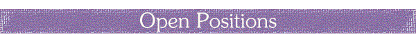Open Positions